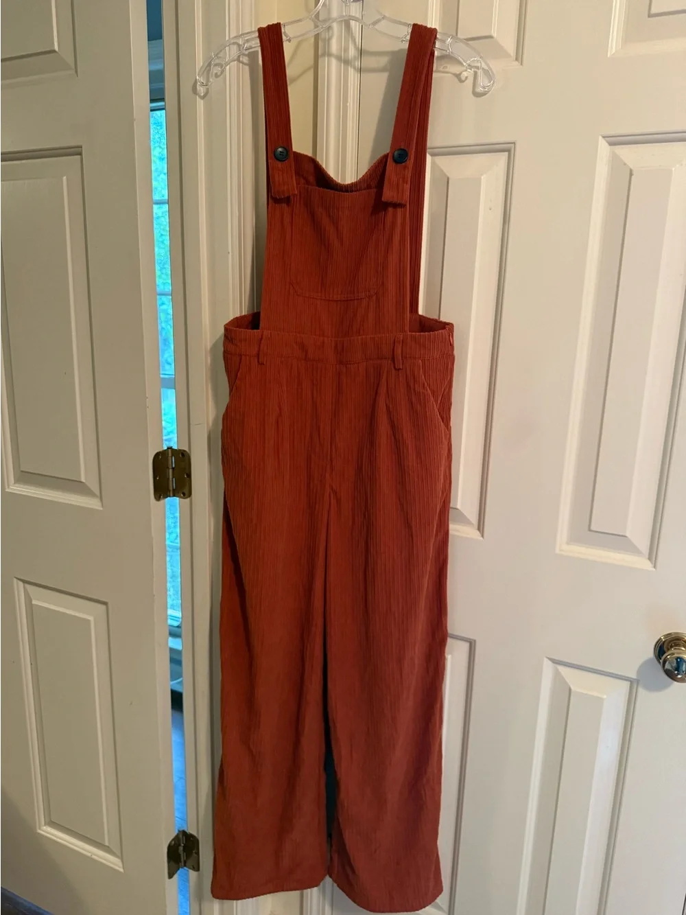 CIDER Corduroy Overall Jumpsuit NWOT